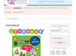 Win either a eeBoo Wildlife Tot Tower or eeBoo Counting Wall Cards from Jumpin' Jacks Toys