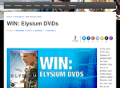 Win Elysium DVDs
