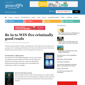 Win five criminally good reads