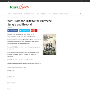 Win! From the Blitz to the Burmese Jungle and Beyond