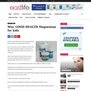 Win Good Health Magnesium for kids
