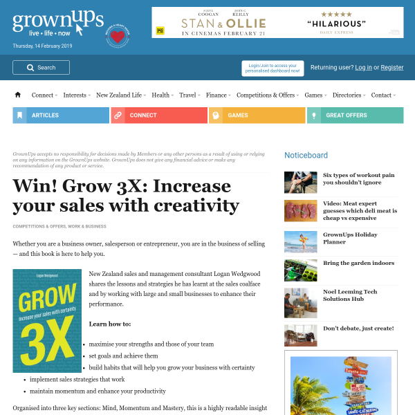 Win Grow 3X: Increase your Sales with Creativity