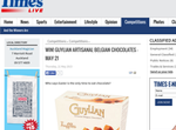 Win Guylian Belgian Chocolates