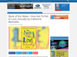 Win How Not To Fall In Love, Actually by Catherine Bennetto