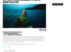 Win Jane Goodall Vip Meet & Greet Package
