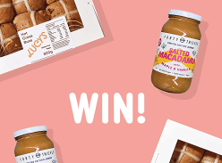 Win Jumbo Salted Macadamia Nut Butters and Boxes of Hot Cross Buns