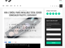 Win L?Or?al Paris Infallible Total Cover Concealer Palette