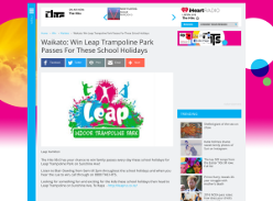 Win Leap Trampoline Park Passes For These School Holidays