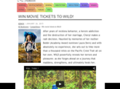 Win movie tickets to Wild!