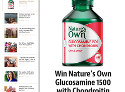 Win Nature's Own Glucosamine 1500 with Chondroitin