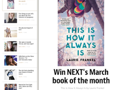 Win NEXT's March book of the month