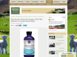 Win Nordic Naturals Omega-3 Pet for Medium to Large Breed Dogs