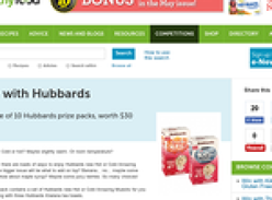Win one of 10 Hubbards prize packs