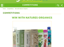 Win one of 10 Organic Care prize packs, worth $50 each