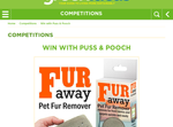Win one of 10 Puss & Pooch Fur Aways