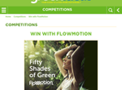 Win one of 25 FlowMotion Organic Lubricants
