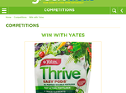 Win one of 30 Yates Thrive Easy Pods