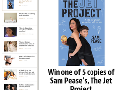 Win one of 5 copies of Sam Pease's, The Jet Project