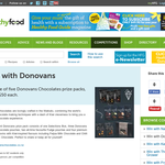 Win one of five Donovans Chocolates prize packs