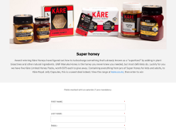 Win one of five Kāre Limited Honey Packs