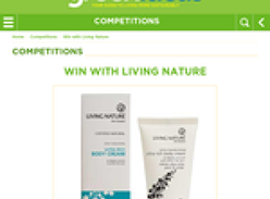 Win one of five Living Nature Ultra Rich Body Creams, worth $50 each