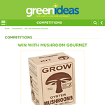 Win one of five Oyster Mushroom Starter Kits