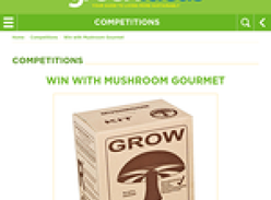Win one of five Oyster Mushroom Starter Kits