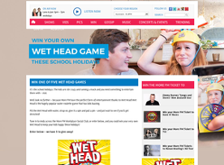 Win one of five Wet Head games