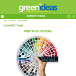 Win one of four $250 Resene vouchers