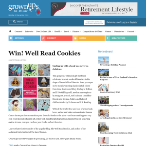 Win one of three copies of Well Read Cookies