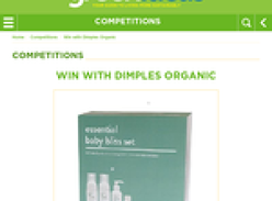 Win one of three Dimples Organic Essential Baby Bliss sets