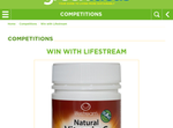 Win one of three tubs of Lifestream Natural Vitamin C powder 