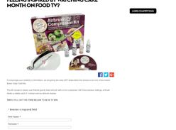 Win one of two Cassie Brown Cake Craft Kits 