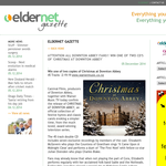 Win one of two copies of Christmas at Downton Abbey
