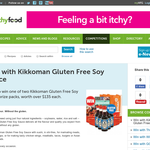 Win one of two Kikkoman Gluten Free Soy Sauce prize packs