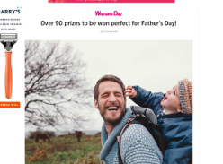 Win over 90 prizes for Father’s Day