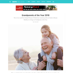 Win prizes for Grandparents of the Year 2018