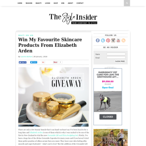 Win products from Elizabeth Arden