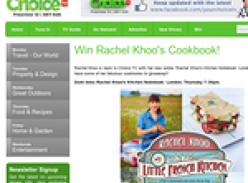 Win Rachel Khoo's Cookbook!