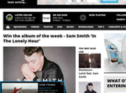 Win Sam Smith's Album: In The Lonely Hour