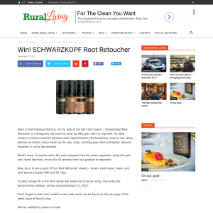 Win SCHWARZKOPF Root Retoucher