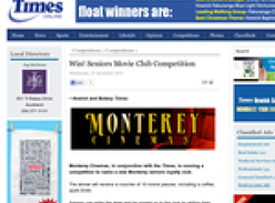 Win! Seniors Movie Club Competition