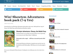 Win Showtym Adventures book pack (7-9 Yrs)
