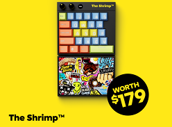 Win Shrimp Ultracompact Mechanical Gaming Keyboard