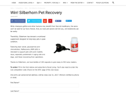 Win Silberhorn Pet Recovery