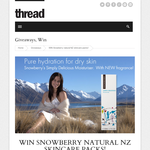 Win Snowberry natural NZ skincare packs!
