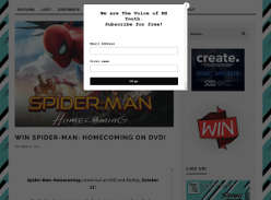 Win Spider-Man: Homecoming on DVD