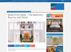 Win The Baltimore Boys by Joel Dicker