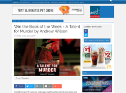 Win the Book of the Week - A Talent for Murder by Andrew Wilson