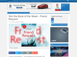 Win the Book of the Week - Friend Request